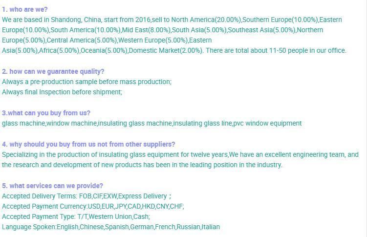 UPVC Profile Two Head Welding Machine for Window and Door