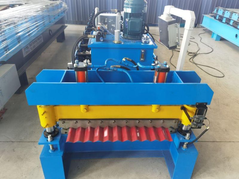 Metal Roofing Sheet Corrugating Iron Sheet Roll Forming Machine