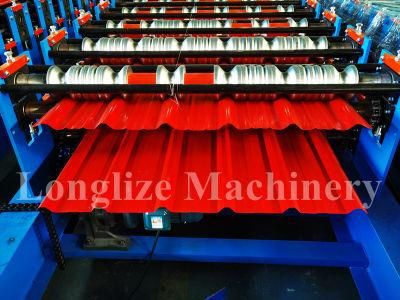 Automatic Metal Roofing Sheet Moulding / Cutting Machine Price