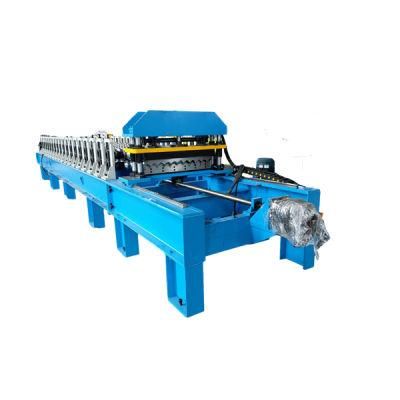 Automatic Control Roofing Sheet Color Corrugated Iron Panel Making Machine Roll Forming Machinery PLC System Easy Operation