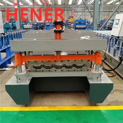 Glazed Tile Roof Metal Making Rollong Forming Machine