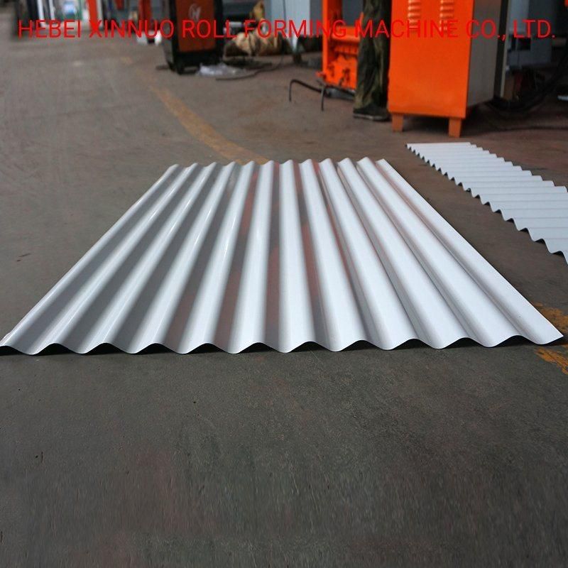 Corrugated Roof Sheet Cold Roll Forming Machine Tile Forming Machine for Metal Sheets