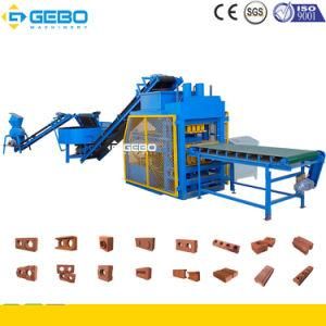 Gebo Qt4-10 Automatic Interlocking Clay Brick Making Machine
