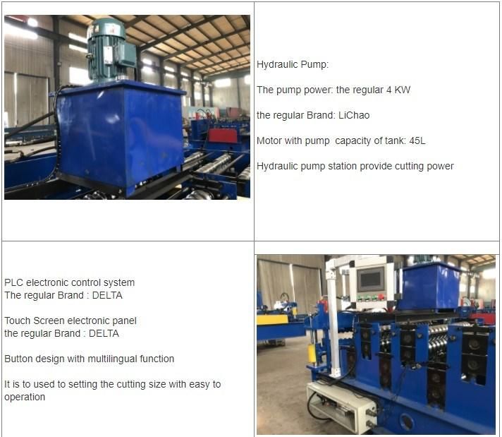 Cold Press Tile Roll Steel Profile Machine