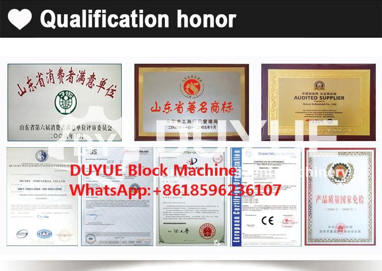 Qt40-1 Fly Ash Brick Making Machine in Africa