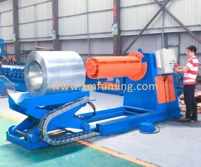 5t*1250mm Hydraulic Decoiler with Coil Car
