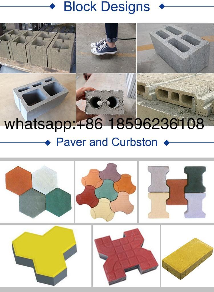 Qt4-20 Price List of Concrete Block Making Machine