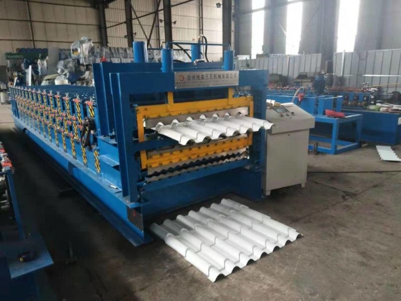 Hot Selling Three Layers Trapezoidal Roofing Sheet Automatic Roll Forming Machine