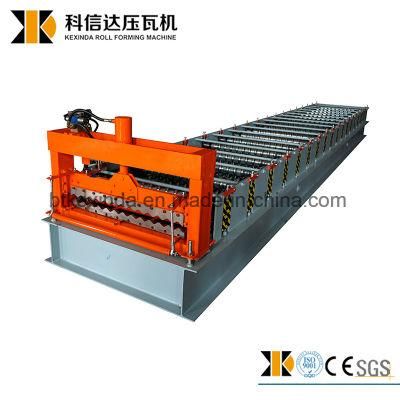 Kexinda 800 Corrugated Roof Roll Forming Machinery Lifetime Repair Guarantee