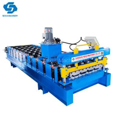 Galvanized Color Steel Metal Roofing Wall Panel Sheet Tile Manufacturer Roll Forming Machine