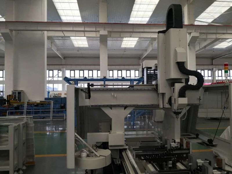 Aluminum Profile 4 Axis Drilling and Milling Machine Center CNC Gantry Machine Center