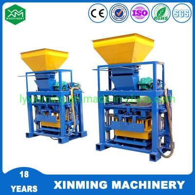 Cement Plant Qt40-1 Cement Brick Making Machine Hollow Block Cycle Making Machine in Zambia