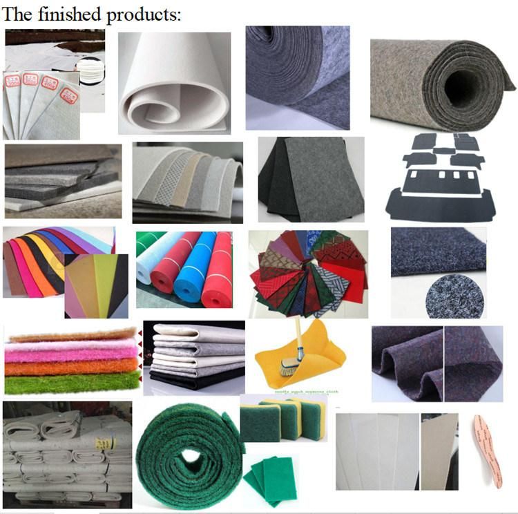 Filament Polyester Filter Felt Proudtion Line for Architecture