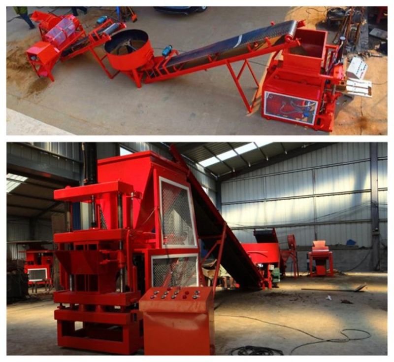 Hr2-10 Automatic Hydraulic Interlock Brick Making Machine Malaysia