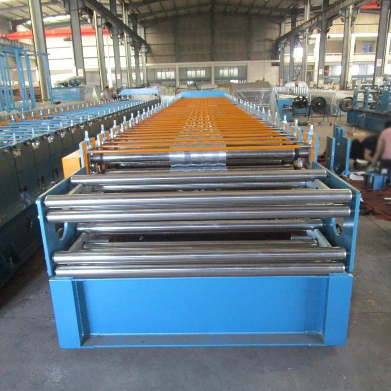 20 Years Experience New Roof Use Double Layer Corrugated Profile Steel Roofing Sheet Roll Forming Machine