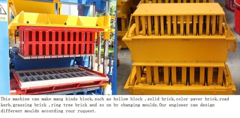 Qt4-30 Automatic Hydraulic Hollow Paving Solid Cement Robust Brick Making Machines with Factory Price