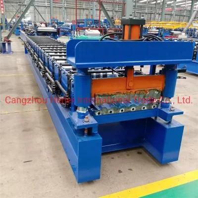 Trapezoidal Roofing Sheet Rolling Making Cold Roll Forming Machine