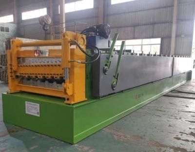 Professional Low Price Double Layer Roof Roll Forming Machine / Tile Pressing Forning Machine