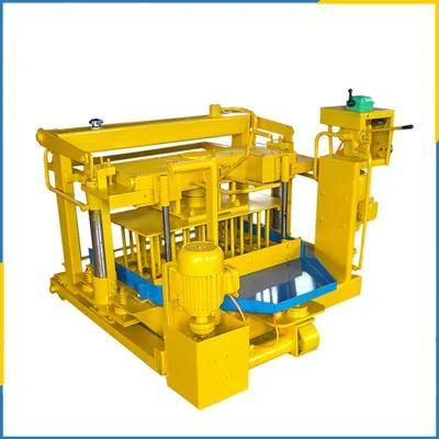 Customize Engineering Machinery 4A Cement/Clay/Hollow/Paver/Fly Ash/Concrete Block Making Machine for Sale