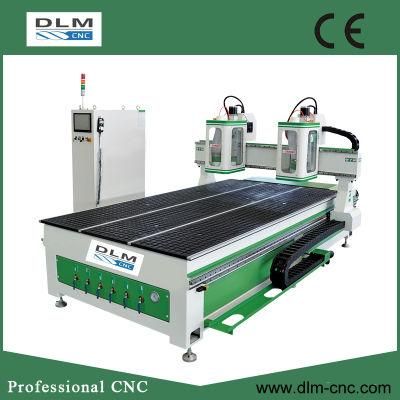 2 Spindles CNC Engraving and Cutting Machine Woodworking Machinery