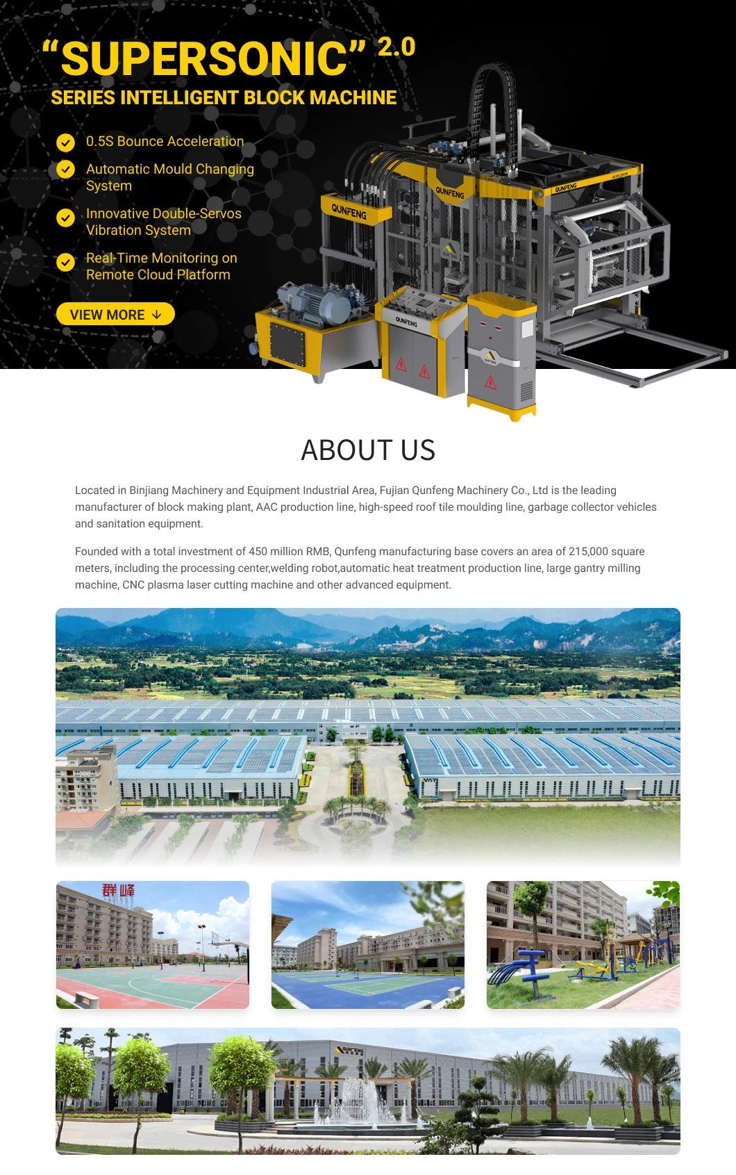 China Hollow Block Making Machine, Brick Machinery Paver Forming Machine