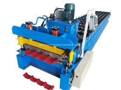 Servo Motor 686 Trapezoidal Sheet Roll Forming Machine