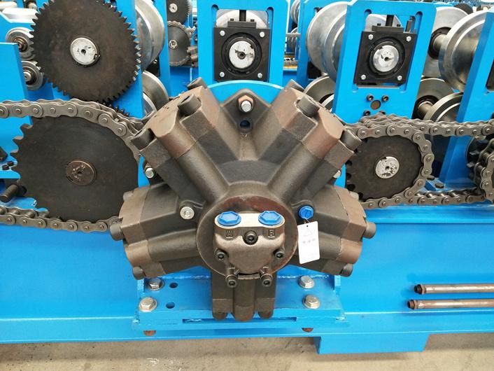 Steel Frame CZ Purlin Roll Forming Machine Cold Rolling Line Decking Cold Forming Machine