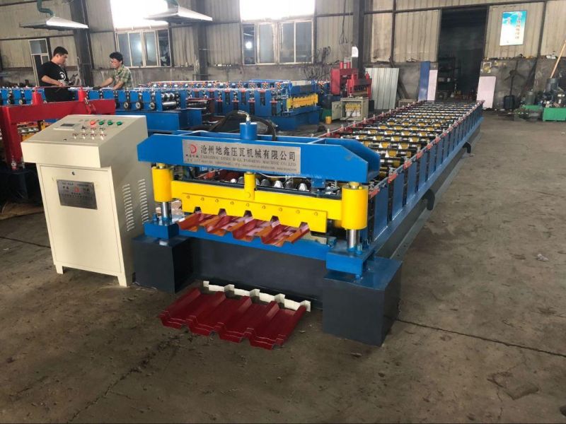 Automatic Color Steel Deck Roofing Sheet Roll Forming Machine