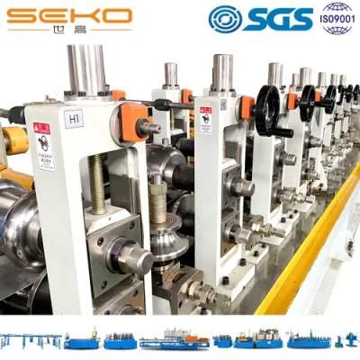 Pharmaceutical Pipe Roll Forming Machine Welded Tube Making Machinery