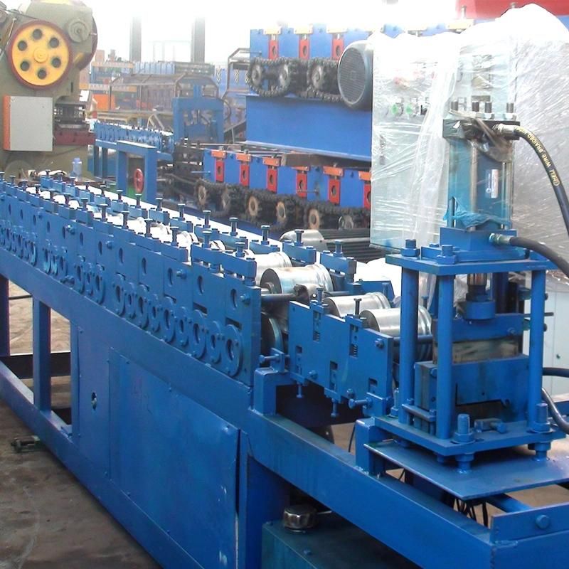 Aluminium Matel Making Shutter Door Roll Forming Machine