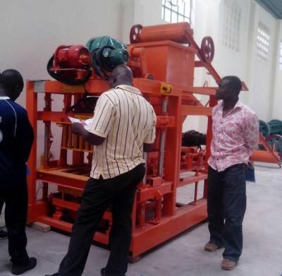 Qtj4-26c Small Scale Block Production Line for Concrete Blocks