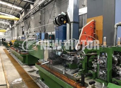 Black Steel Pipe Square Cold Roll Forming Mill Hiigh Speed Ms Pipe Making Machine ERW Tube Mill