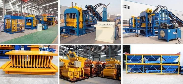 Qt4-15 Full Automatic Cement Brick Making Machine, Including Hollow Bricks