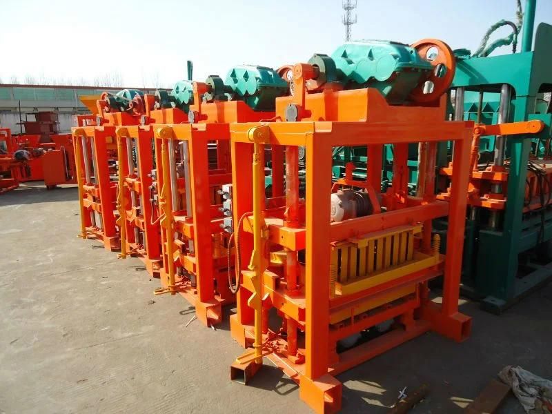 Qtj4-40 Simple Economical Block Cement Blocks Making Machine, Concrete Hollow Concrete Block Machine