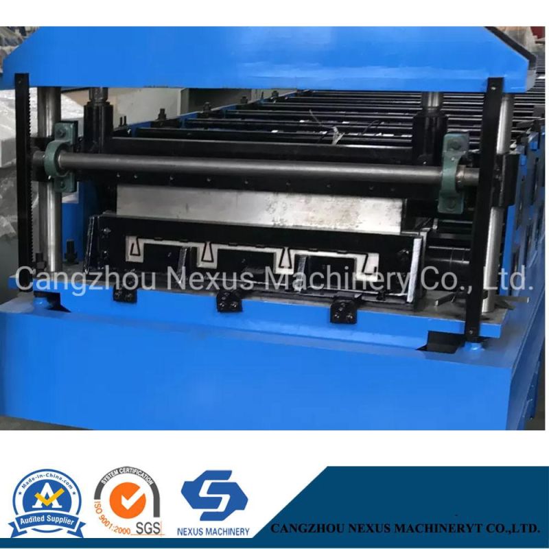 Galvanized Steel Closed Deck Floor Roll Forming Machine