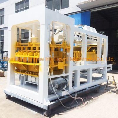 Qt10-15 Automatic Concrete Block Brick Moulding Machine with Wire Cutting Mold