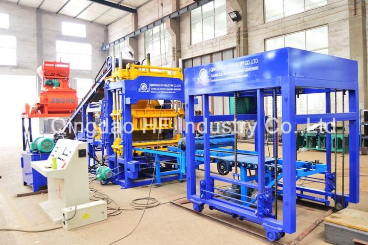 Qt5-15 Hydraulic Automatic Concrete Paving Block Making Machine