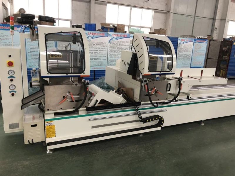 Automatic CNC Window Double Head Cutting for Profile Cutter Aluminum/UPVC/PVC Profile Double Head Cutting Saw/Aluminum Cutting Machine