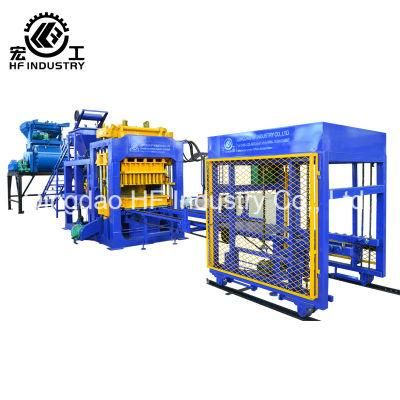 Qt10-15 Automatic Concrete Cement Brick Block Making Machine