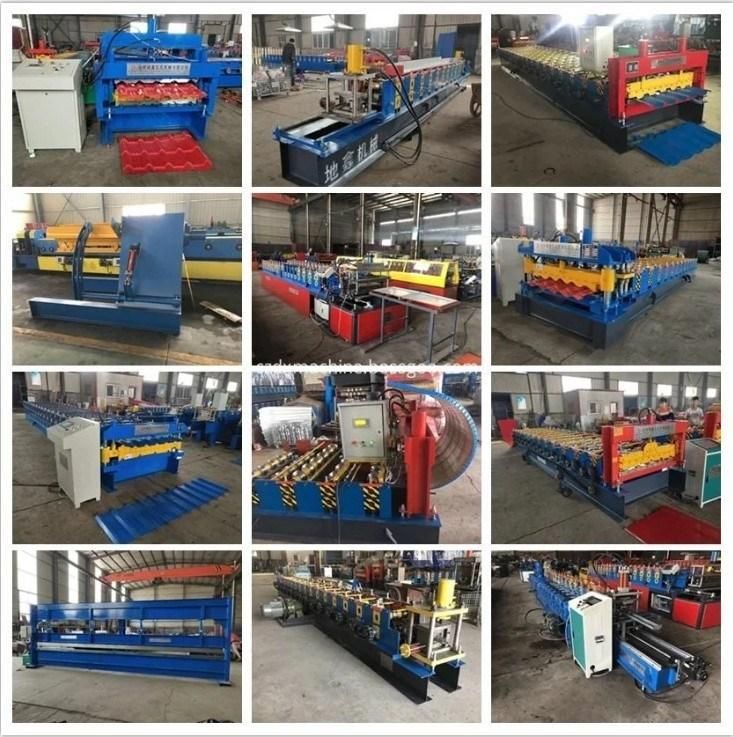 Building Materials Machinery Metal Roof Ridge Cap Roll Forming Machine