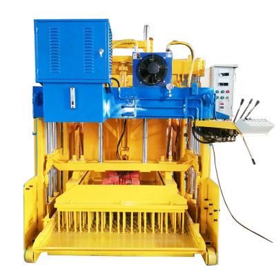 Qmy12-15 Mobile Hydraulic Pressure Cement Hollow Block /Brick Making Machine