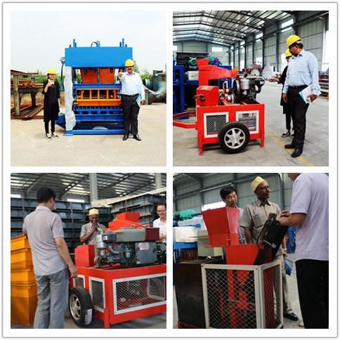 Hr1-20 Soil Brick Making Machine Clay Interlocking Hydraform Brick Machine