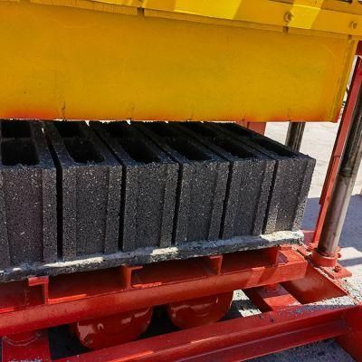 Semi Automatic Concrete Hollow Block Cheap Cement Brick Paver Machine of Low Investment