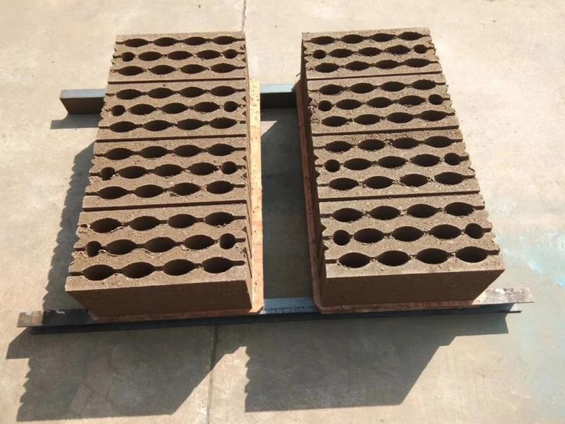 Qt4-35 Manual Hollow Solid Concrete Brick Making Machine Price