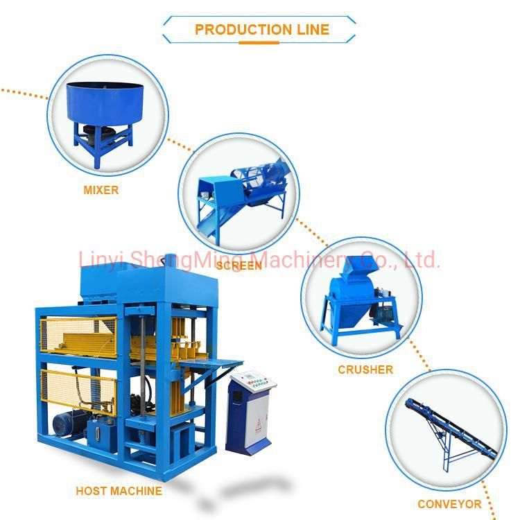 Automatic Compressed Soil Red Clay Hydraulic Block Making Machine