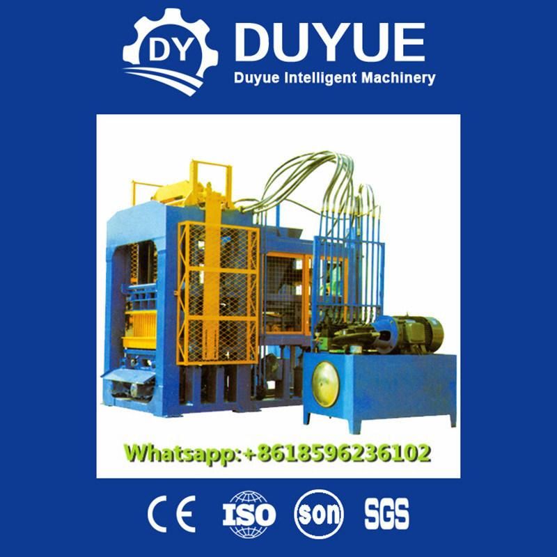 Qt8-15 Design of Hollow Block Machine Hydraulic Press Concrete Block Machine Concrete Plan Hollow Block Machine