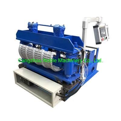 Low Price Construction Machinery Curved Roofing Arch Sheet Building Machine Hydraulic Crimping Machine Tile Machinery