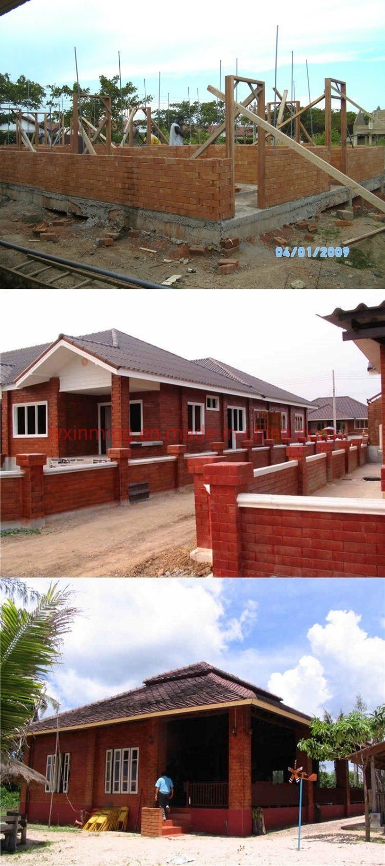 Qt4-15 Full Automatoc Hollow Solid/Colorful Paver/Curbstone Brick Making Machine with High Output