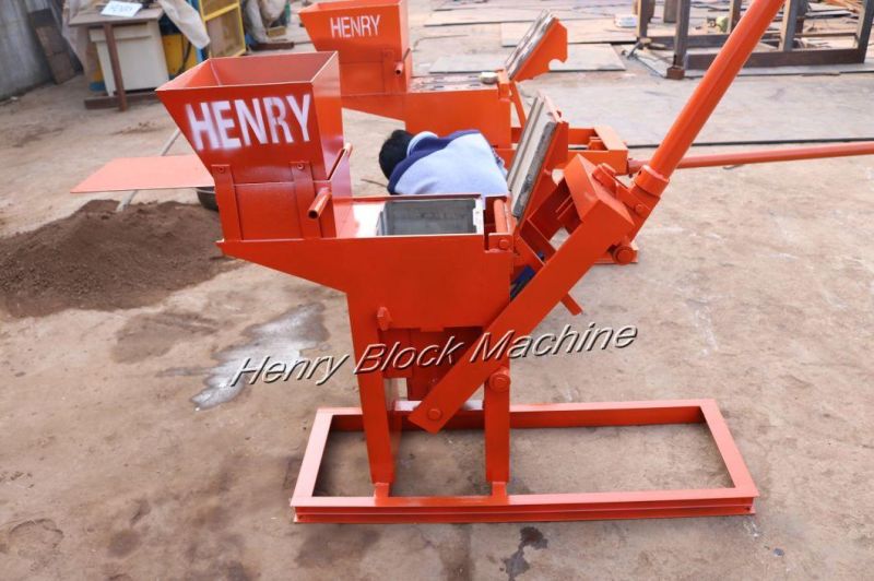 Hr 2-40 Lego Maunal Clay Soil Interlocking Brick Machine