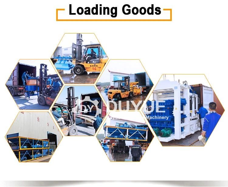 Qmy4-45 Mobile Concrete Cement Solid Brick Molding Machine